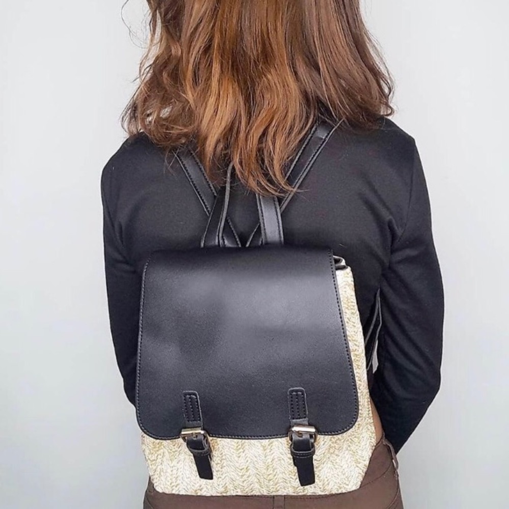 Just In! 🆕 TULUM Straw Weave Backpack - Picture 4 of 8